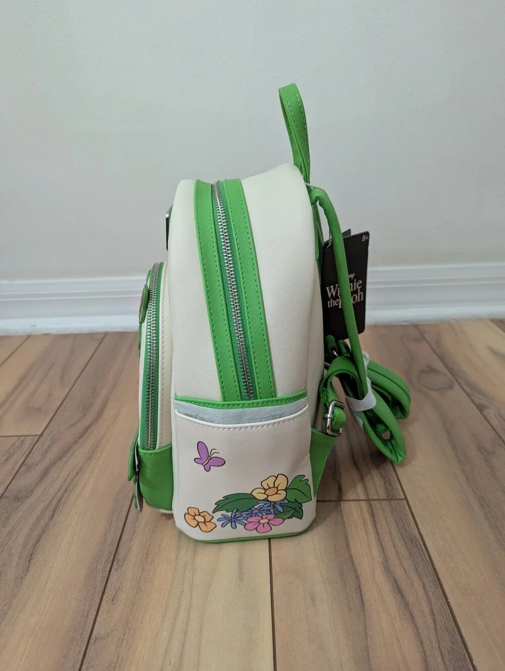 NWT! Loungefly Disney Winnie The Pooh Piglet & Pooh Bear Reading Mini Backpack